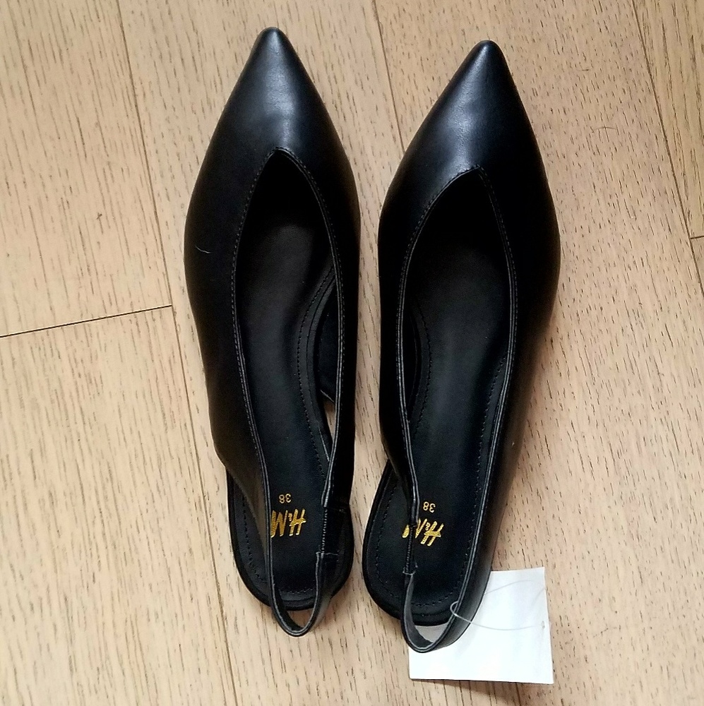 NWT H&M Slingback Ballet Flats